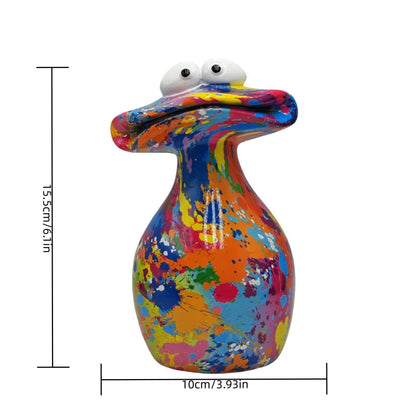 Multi Functional Decoration of Home Decoration Collectibles Statues, Big Mouthed Frog Statueschristmas and Halloween Decorations