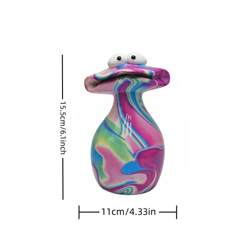 Multi Functional Decoration of Home Decoration Collectibles Statues, Big Mouthed Frog Statueschristmas and Halloween Decorations